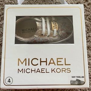 Michael Kors Baby Girl Shoes Sz 4, 9-12mo, NIB